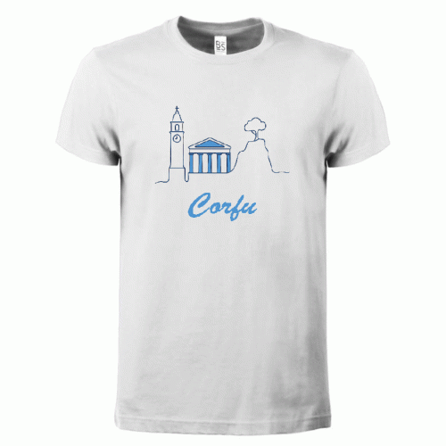 Μπλουζάκι CORFU One Line