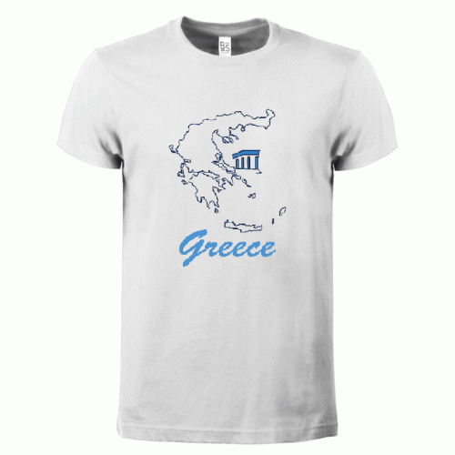 Μπλουζάκι Greece One Line
