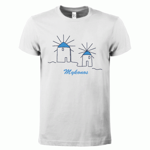 Μπλουζάκι MYKONOS  One Line
