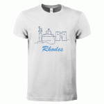 Μπλουζάκι Rhodes One Line