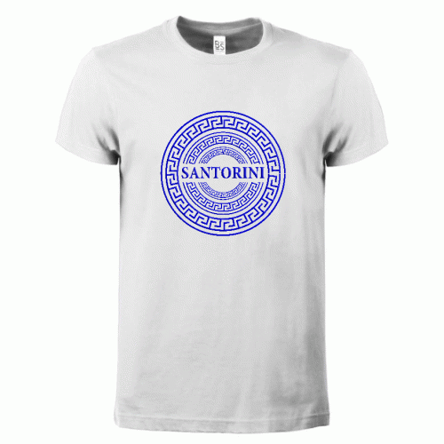 Μπλουζάκι Santorini Μαίανδρος