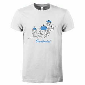 Μπλουζάκι Santorini One Line