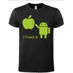 T-shirt Android Can Fix Apple