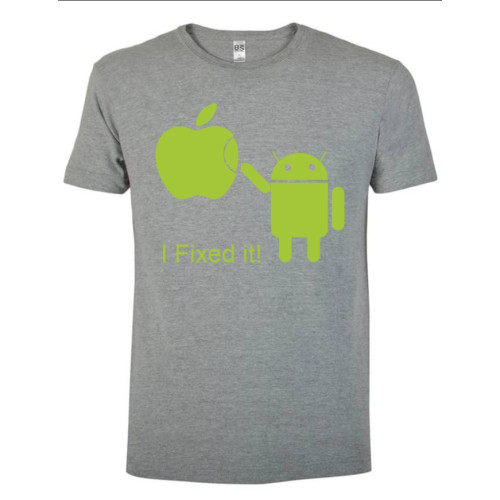 T-shirt Android Can Fix Apple
