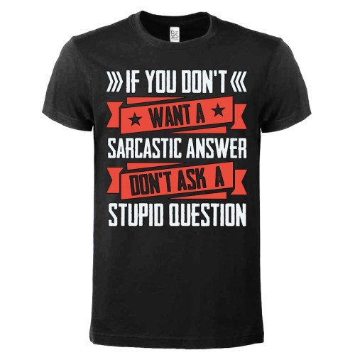 T-shirt Sarcasm