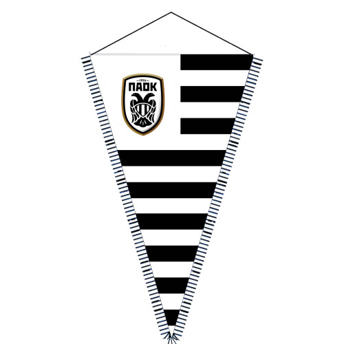 Λαβαράκι σατέν ΠΑΟΚ Ν1 Τρίγωνο