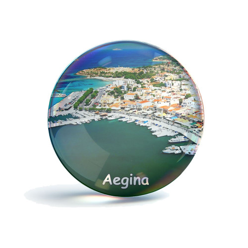 Μαγνητάκι Στρογγυλό Αίγινα Ν2