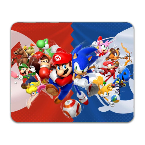 Mousepad Mario_Sonic