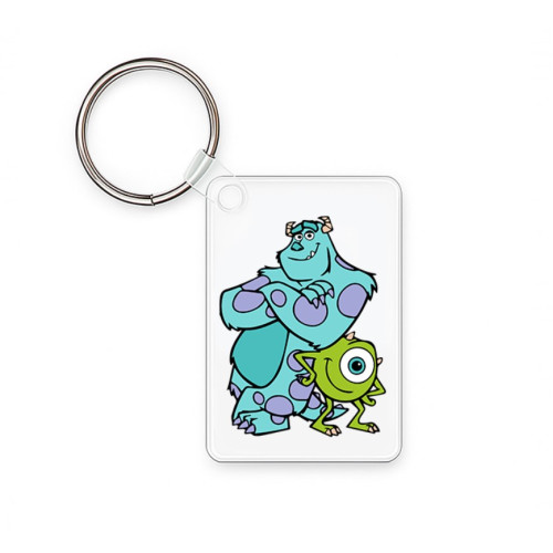  Μπρελόκ ακρυλικό ορθογώνιο 6 X 4εκ