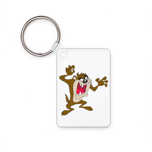  Μπρελόκ ακρυλικό ορθογώνιο 6 X 4εκ