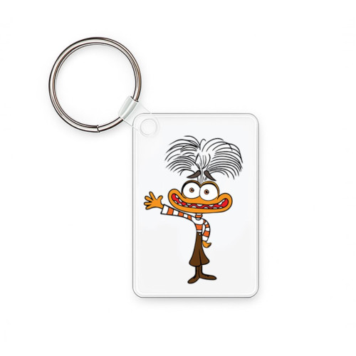  Μπρελόκ ακρυλικό ορθογώνιο 6 X 4εκ