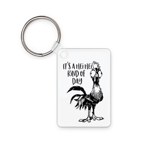  Μπρελόκ ακρυλικό ορθογώνιο 6 X 4εκ