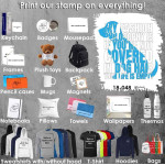 18-048 Τύπωσε το σχέδιο σε οποιοδήποτε προϊόν