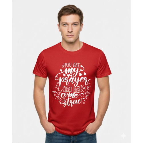 Μπούζα με εκτύπωση You Are My Prayer That Has Come True