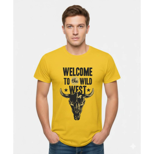 Μπούζα με εκτύπωση Welcome To The Wild West