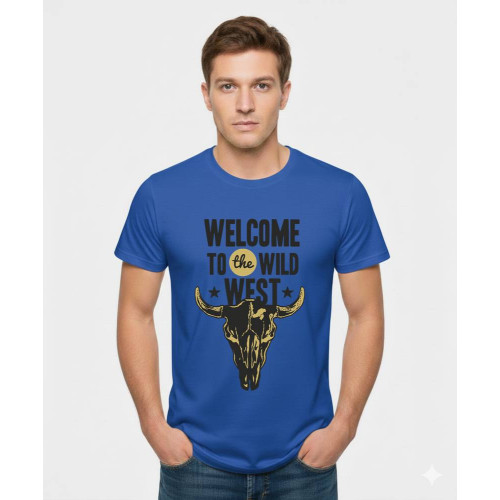 Μπούζα με εκτύπωση Welcome To The Wild West