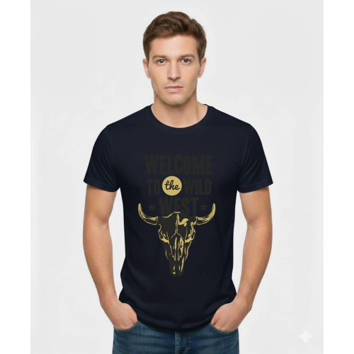 Μπούζα με εκτύπωση Welcome To The Wild West