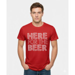Μπούζα με εκτύπωση Here For The Beer 01
