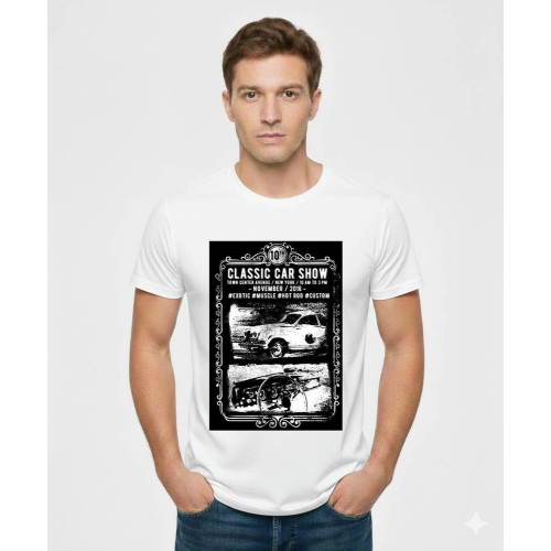 Μπούζα με εκτύπωση Classic Car Show