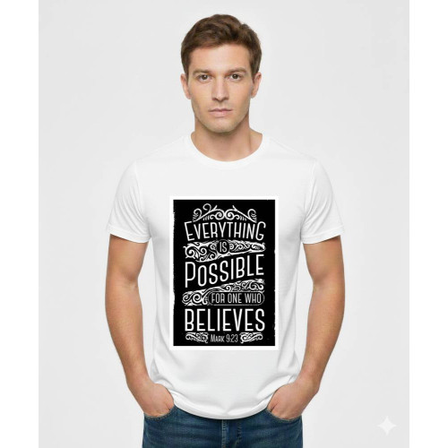 Μπούζα με εκτύπωση Everything Is Possible