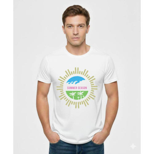 Μπούζα με εκτύπωση Summer Season