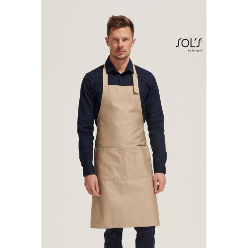 Μακριά ποδιά με τσέπες