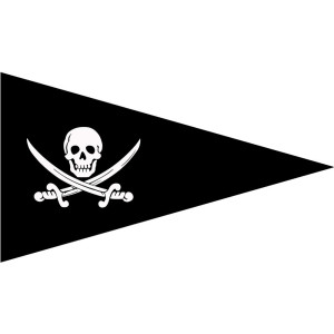 Σημαία τρίγωνη Πειρατικη Ν9-1