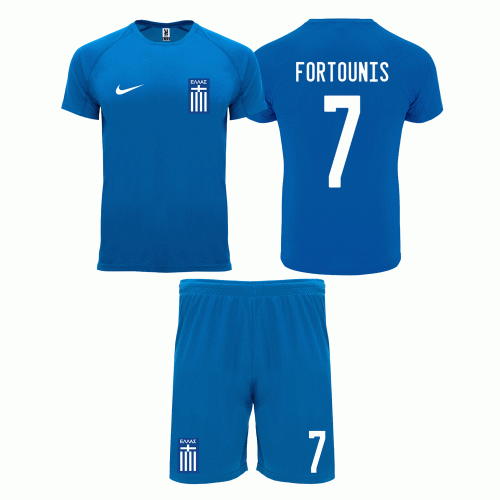 Ποδοσφαιρική Εμφάνιση Εθνικής Ελλάδως Μπλε.