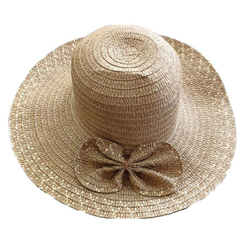 Καπέλο Ψάθινο μπεζ