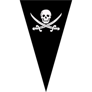 Pirates triangular flag N9