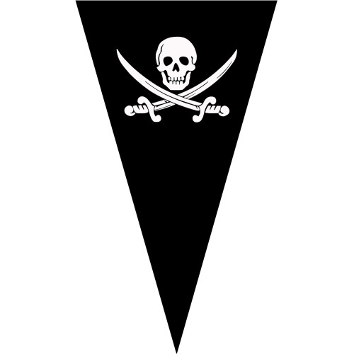 Σημαία τρίγωνη Πειρατικη Ν9