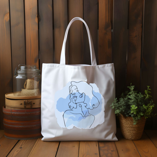 Υφασμάτινη Τσάντα Woman 17-0009