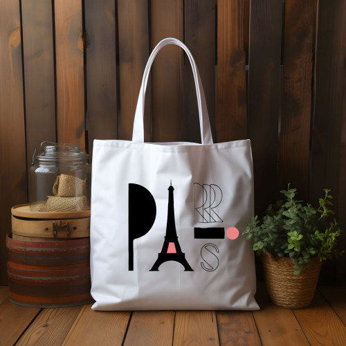 Υφασμάτινη Τσάντα Παρίσι 17-0014