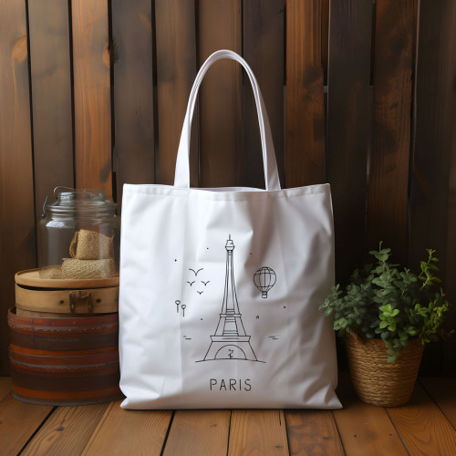 Υφασμάτινη Τσάντα Eiffel Tower 17-0015