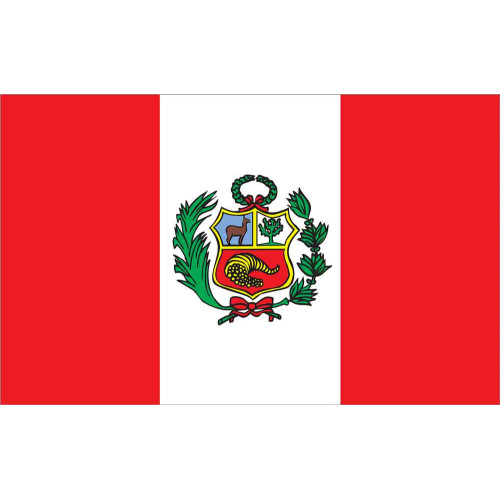 Σημαία Περού ( με εμβλημά)