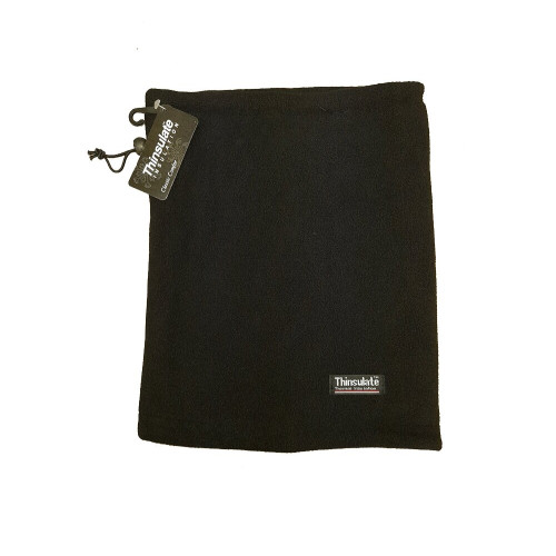 Περιλαίμιο κασκόλ  fleece Thinsulate Μαύρο one size