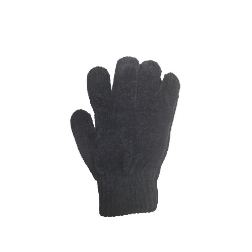 Γάντια πλεκτά Σενίλ  Γκρι magic glove -onesize