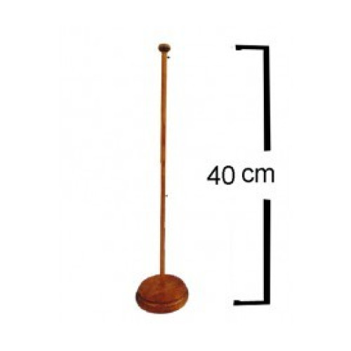 Κονταράκι επιτραπέζιο οξιά ξ΄υλινο με βάση 40εκ