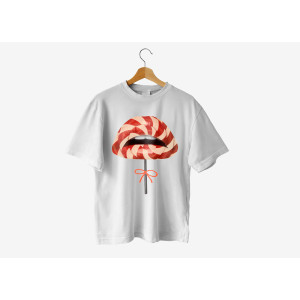 t-shirt στόμα 18-0010