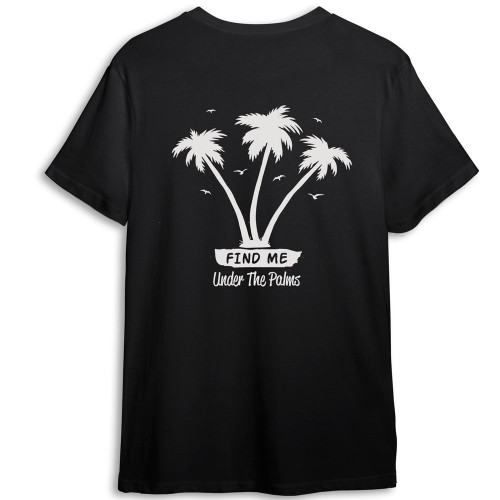 t-shirt palm trees 18-0025